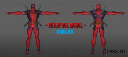 Модель игрока Deadpool [Дэдпул]