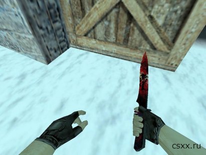 Модель HD knife «RED PRIRODA»