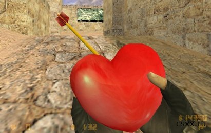 Модель гранаты "Сердце" / Heart grenade