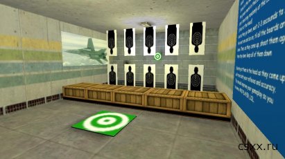 Карта aim_training для тренировки стрельбы в кс 1.6